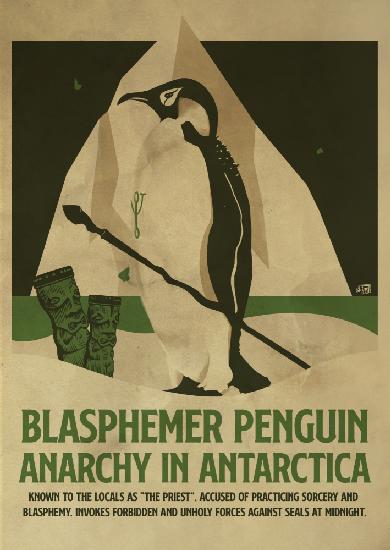 Penquin funny print