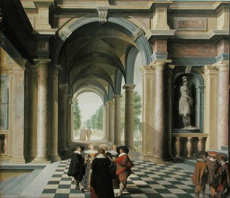 A Renaissance Hall od Dirck van Delen