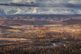 Autumn Altai mountains