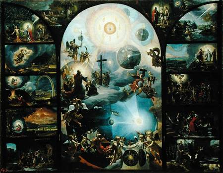 Allegory of the Creation of the Cosmos od Domenicus van Wijnen