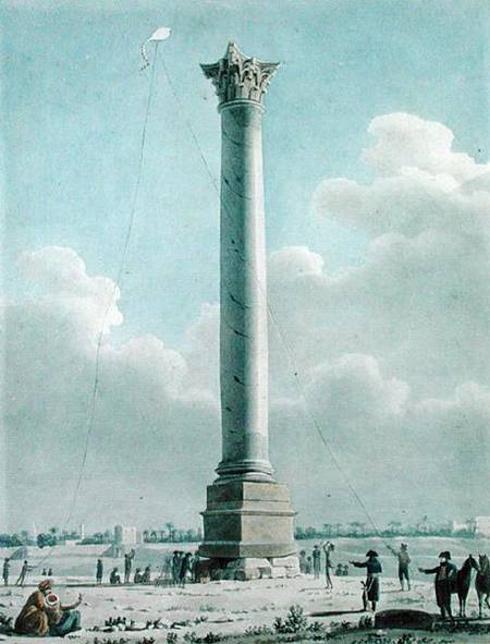 Pompey's Pillar, Alexandria od Dominique Vivant Denon