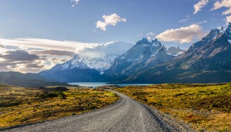 The way to the lake