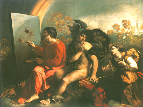 Jupiter, Mercury and the virtue od Dosso Dossi