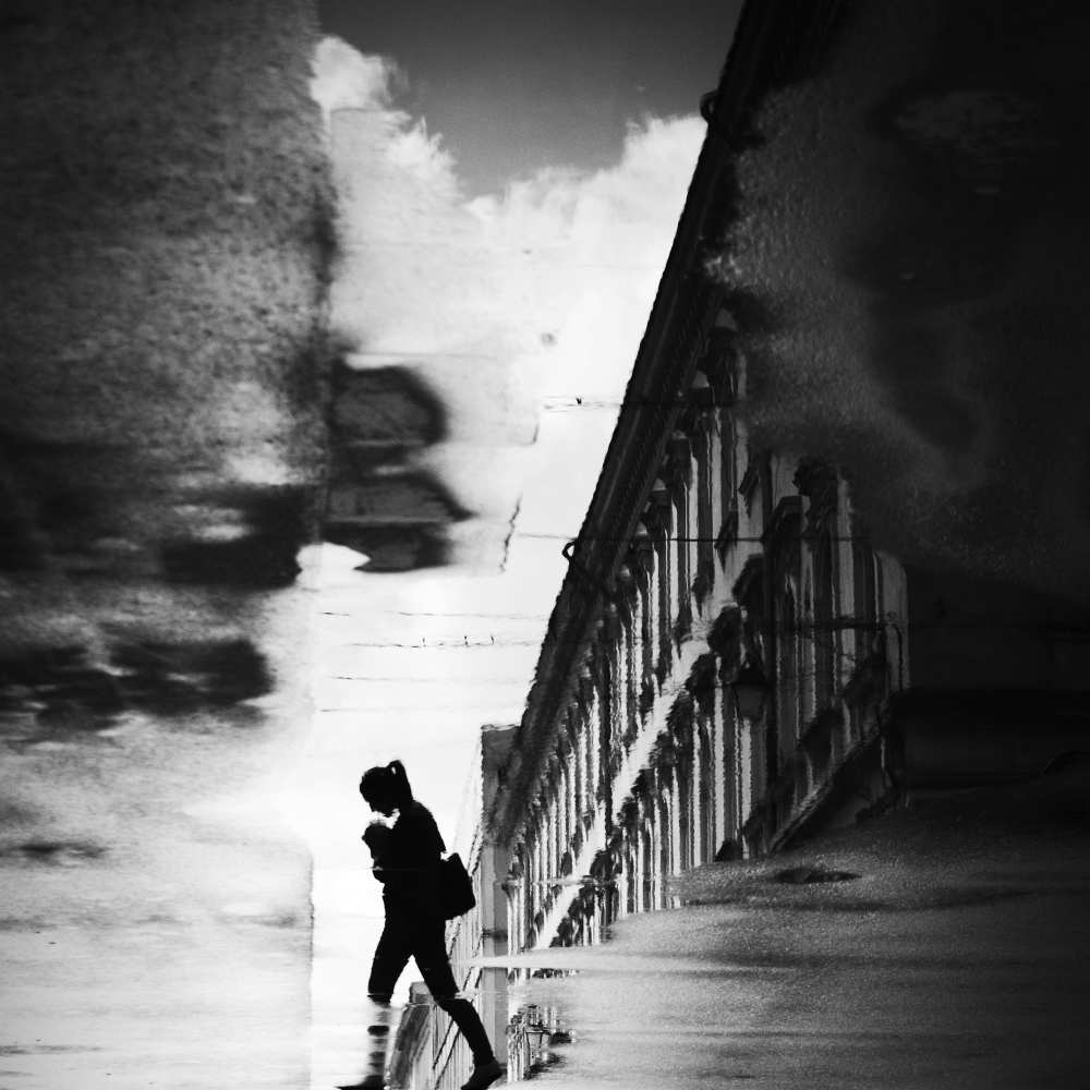 Reflection on the street od Dragoslav S.