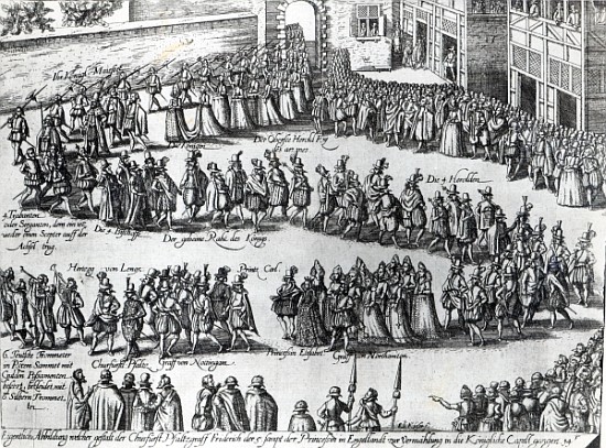 Elizabethan Procession od Eberhard Kieser