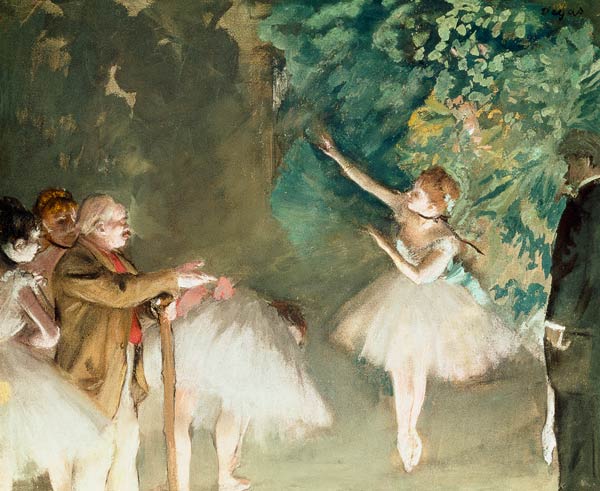 Ballet Practice od Edgar Degas