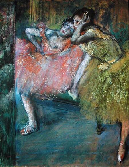 Two Dancers in the Foyer od Edgar Degas