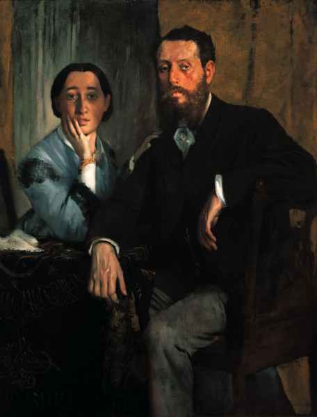 The couple Morbilli od Edgar Degas