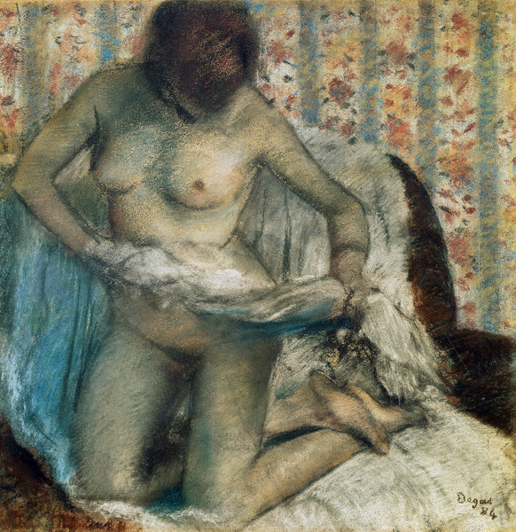 After the Bath od Edgar Degas