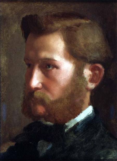 Portrait of Paul Vapincon od Edgar Degas