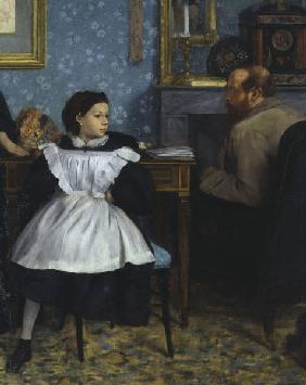 E.Degas / Bellelli family / Detail