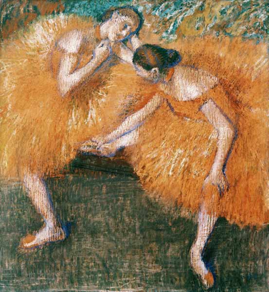 Dva tanečníci od Edgar Degas