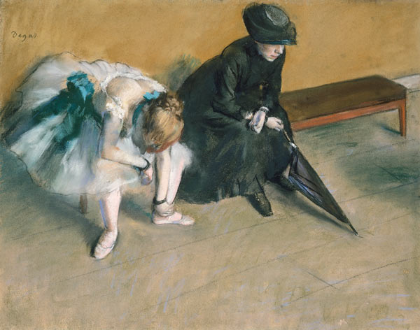 Waiting od Edgar Degas