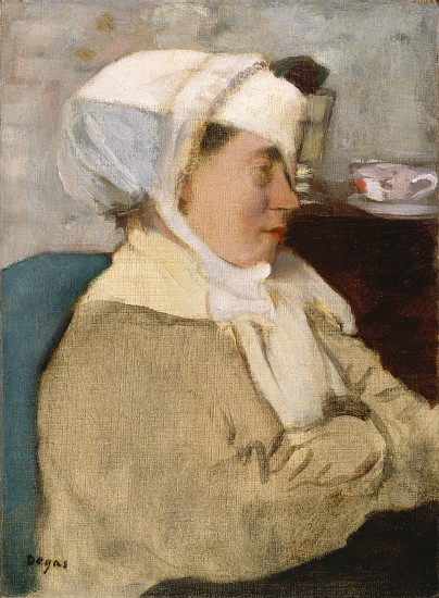 Woman with a Bandage od Edgar Degas