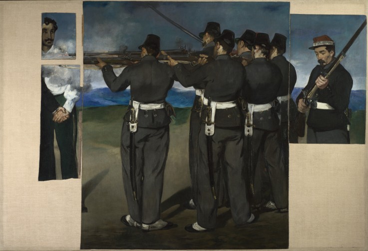 The Execution of Maximilian of Mexico od Edouard Manet