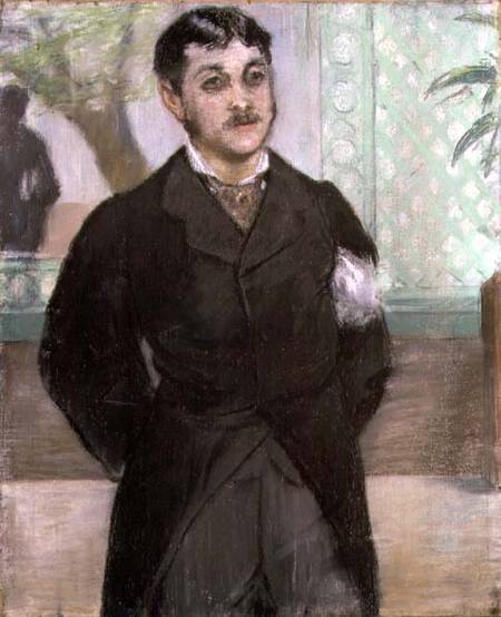 Portrait of M. Gauthier-Lathuille, son of the owner of 'Le Pere Lathuille' restaurant od Edouard Manet