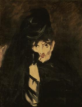 Berthe Morisot in mourning / Manet, 1864