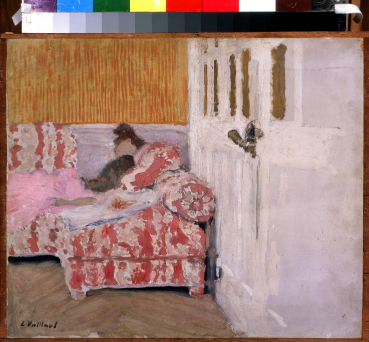 On the Sofa (The white room) od Edouard Vuillard