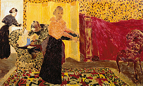 Three women in an interior od Edouard Vuillard