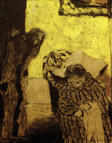 La sieste ou la convalescence od Edouard Vuillard