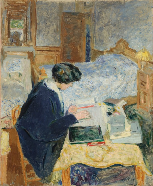 Lucy Hessel Reading (Lucy Hessel lisant) od Edouard Vuillard