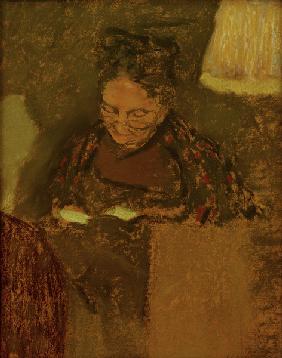 Madame Vuillard lisant a la