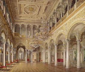 The Pavilion Hall, The Small Hermitage, 1864 (colour litho)