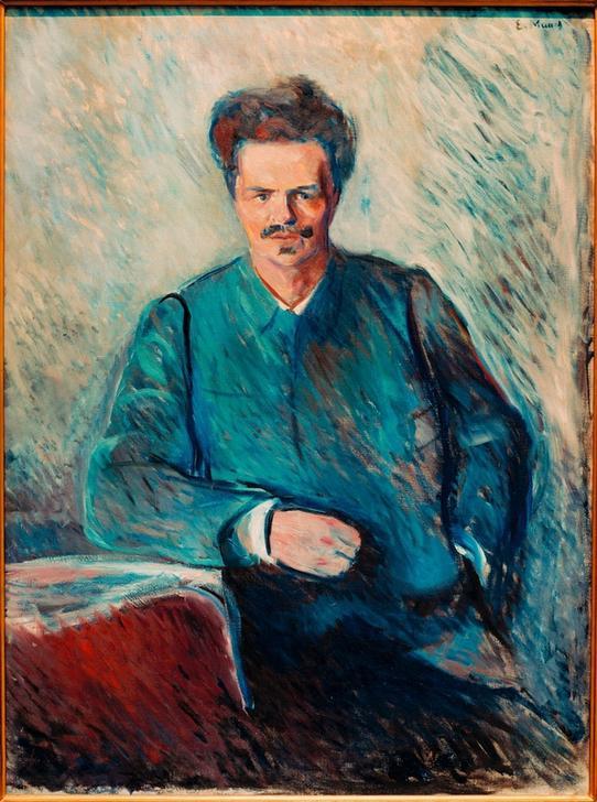 August Strindberg od Edvard Munch
