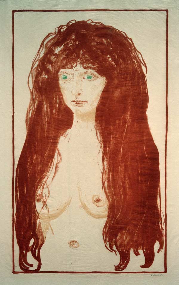 Munch, Nude (Sin) od Edvard Munch