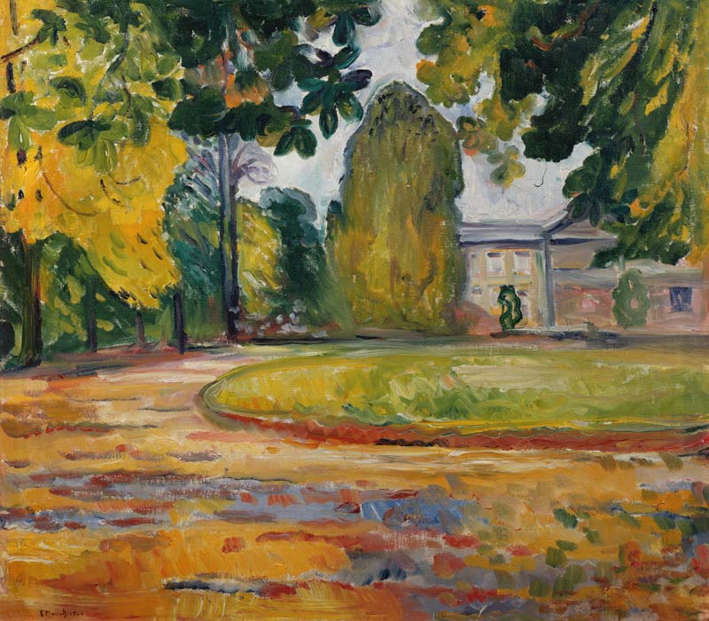 Park in Kösen od Edvard Munch
