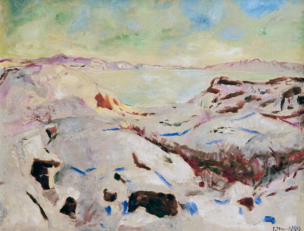 Winter in Kragerö od Edvard Munch