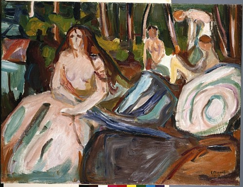 Bathers od Edvard Munch