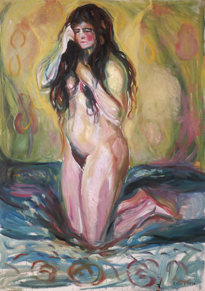 Female Nude od Edvard Munch