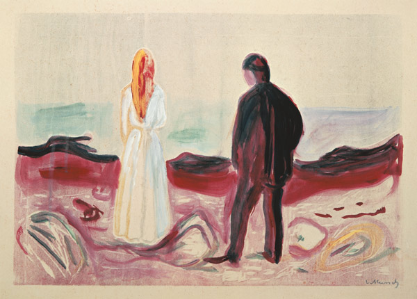 The Lonely Ones od Edvard Munch