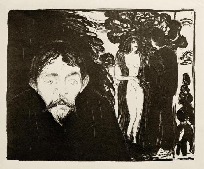 Jealousy II od Edvard Munch