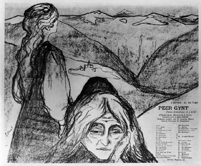 Ibsen, Peer Gynt od Edvard Munch