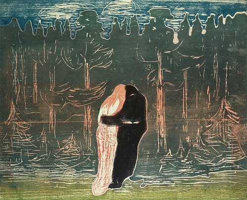 Lovers  od Edvard Munch
