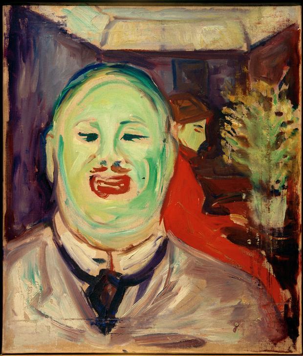 Portrait of Hendrik Lund od Edvard Munch