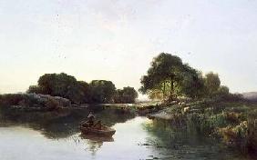 A Wooded River Landscape