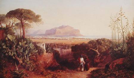 Palermo, Sicily od Edward Lear