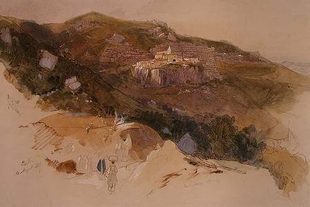 Staiti, Sicily od Edward Lear