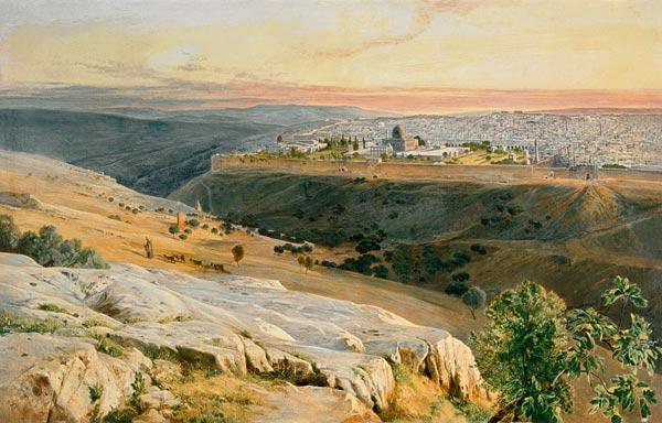 Jerusalem from the Mount of Olives