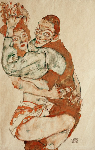 Love Making od Egon Schiele