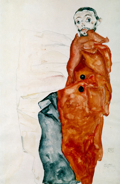 I love contrasts od Egon Schiele