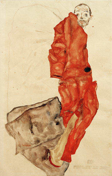 Is impede the artist germinating life is called a crime, it murder! od Egon Schiele