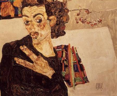 Self Portrait od Egon Schiele