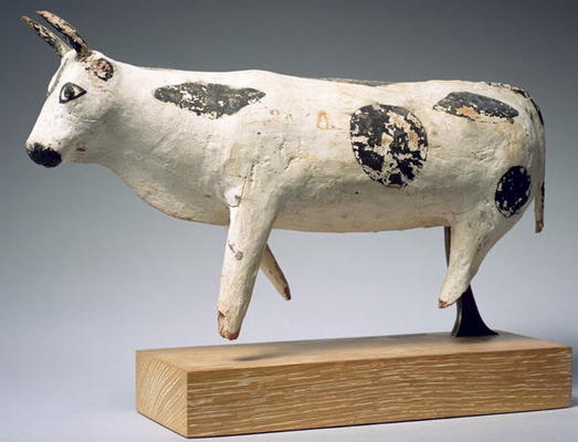 Bull or ox, Middle Kingdom (painted wood) od Egyptian 11th Dynasty