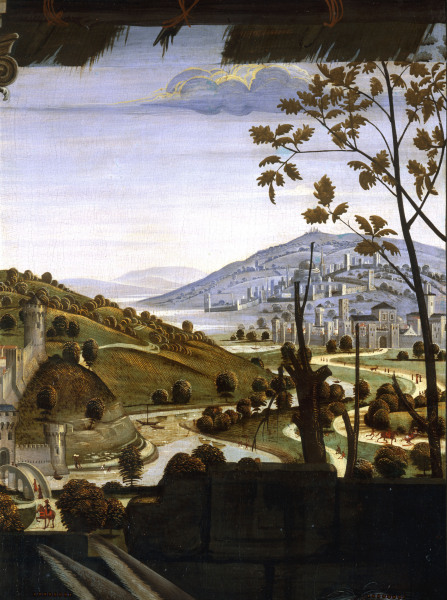 Adorat.o.th.Shep.,Landsc. od  (eigentl. Domenico Tommaso Bigordi) Ghirlandaio Domenico