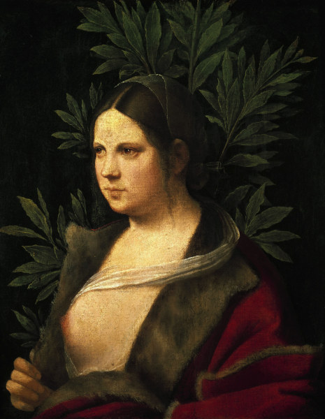 Petrarca - Laura od  (eigentl. Domenico Tommaso Bigordi) Ghirlandaio Domenico