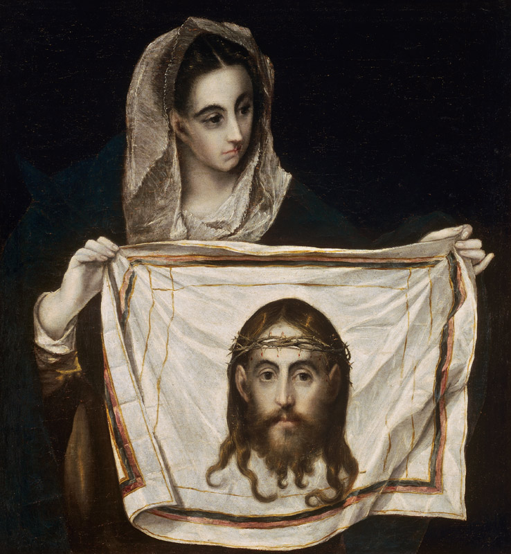 Saint Veronica od (eigentl. Dominikos Theotokopulos) Greco, El